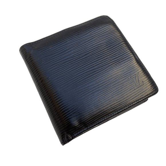 Auc Louis Vuitton Bifold Epi Black Vintage wallet - Picture 1 of 14